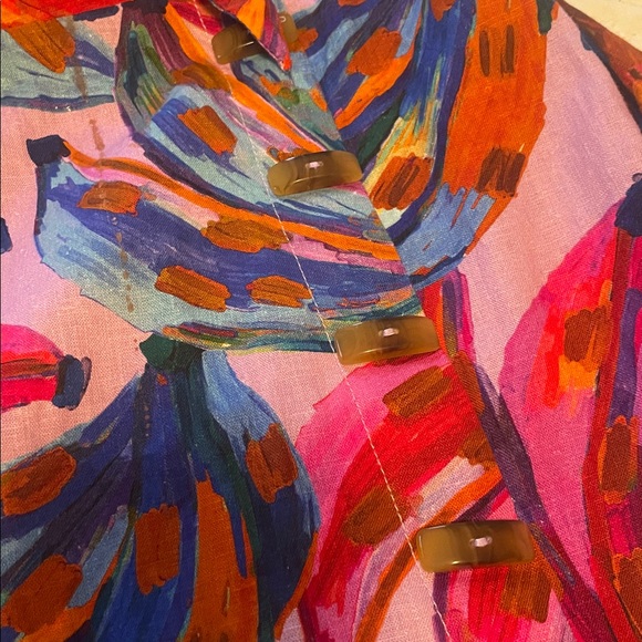 FARM Rio Multicolor V-Neck Dress - Picture 5 of 10